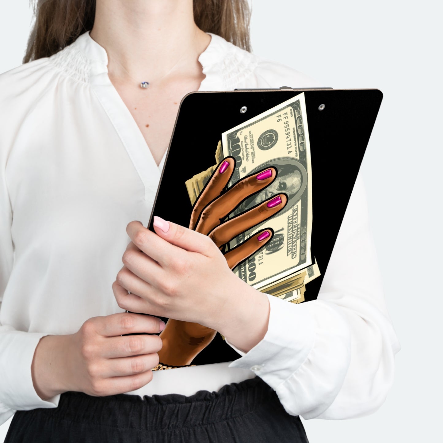 Millionaire Motivation Clipboard (Female)