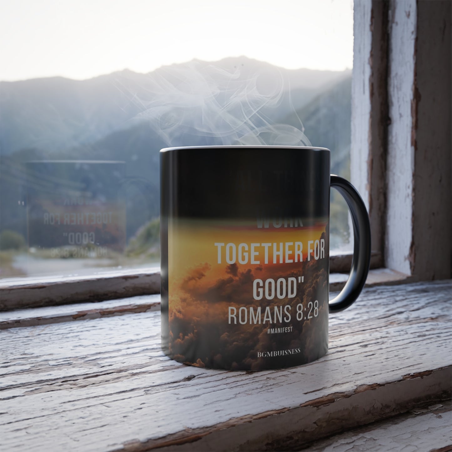 Romans 8:28 Mug