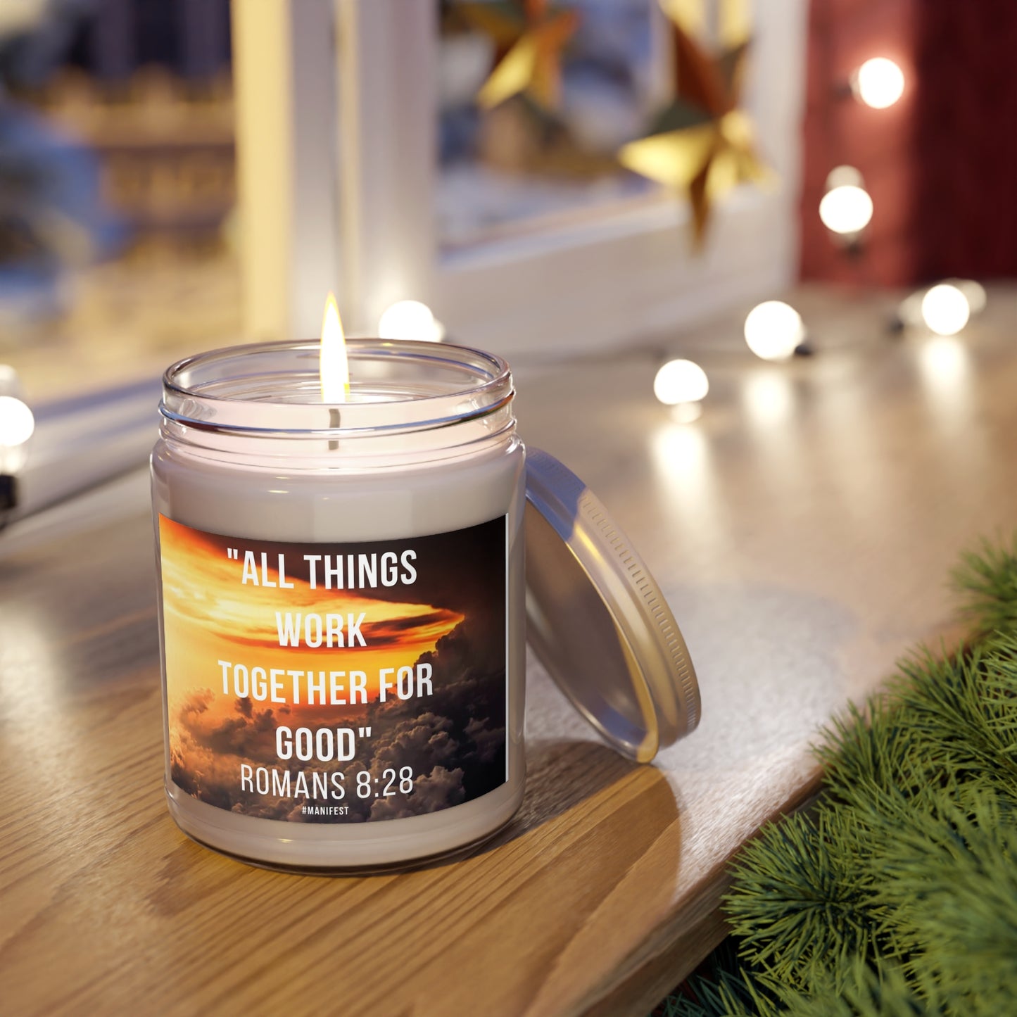 Romans 8:28 Scented Candle