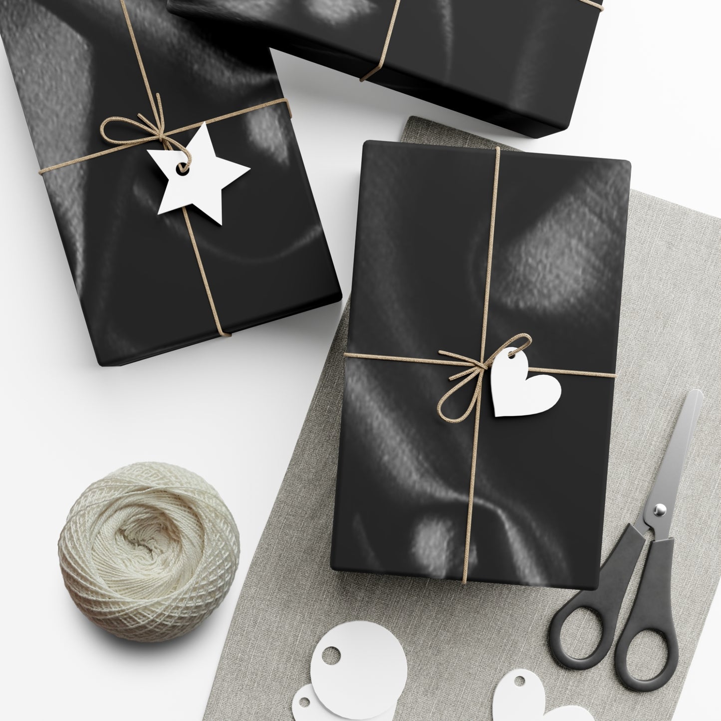 Black Silk Wrap Papers