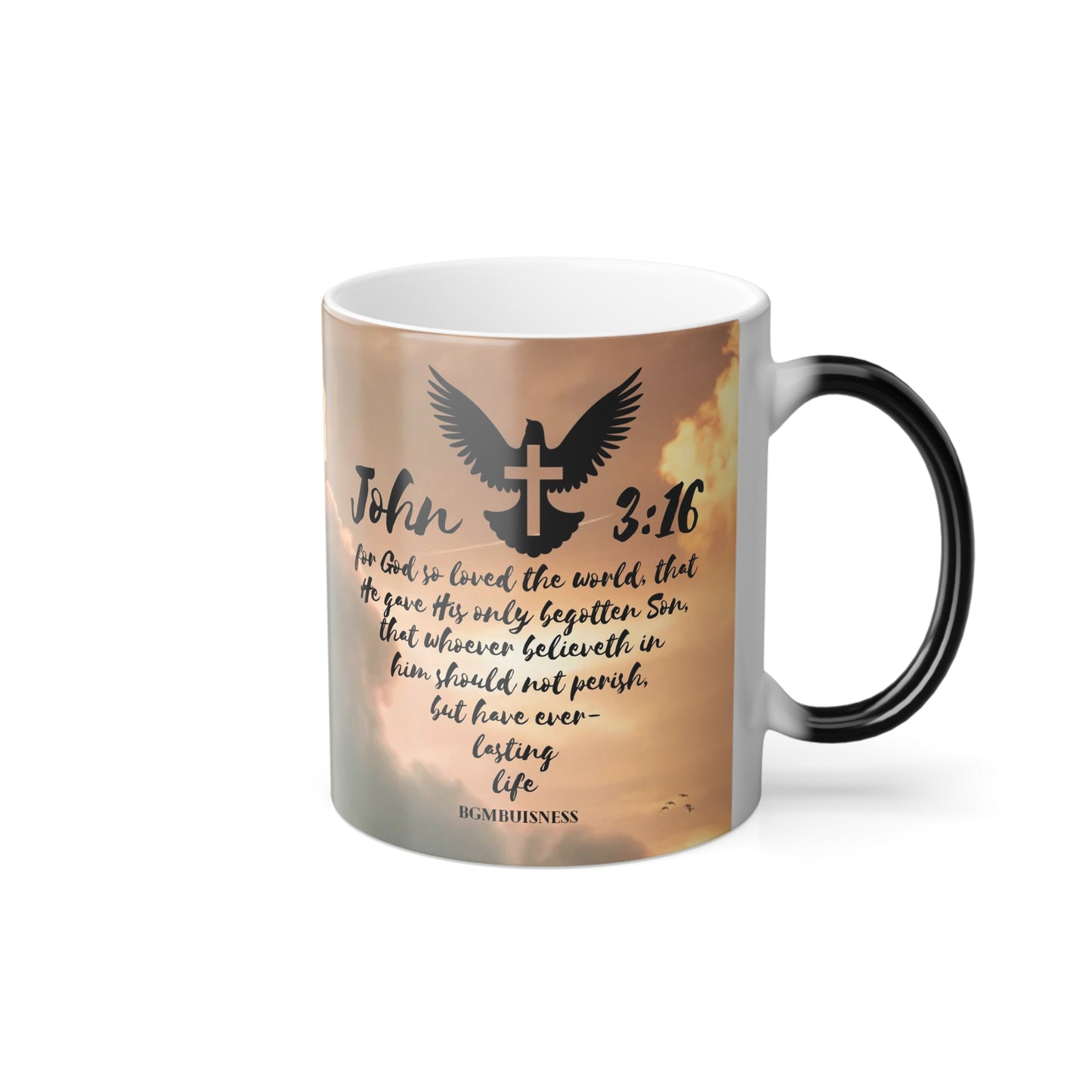 John 3:16 Color Morphing Mug, 11oz