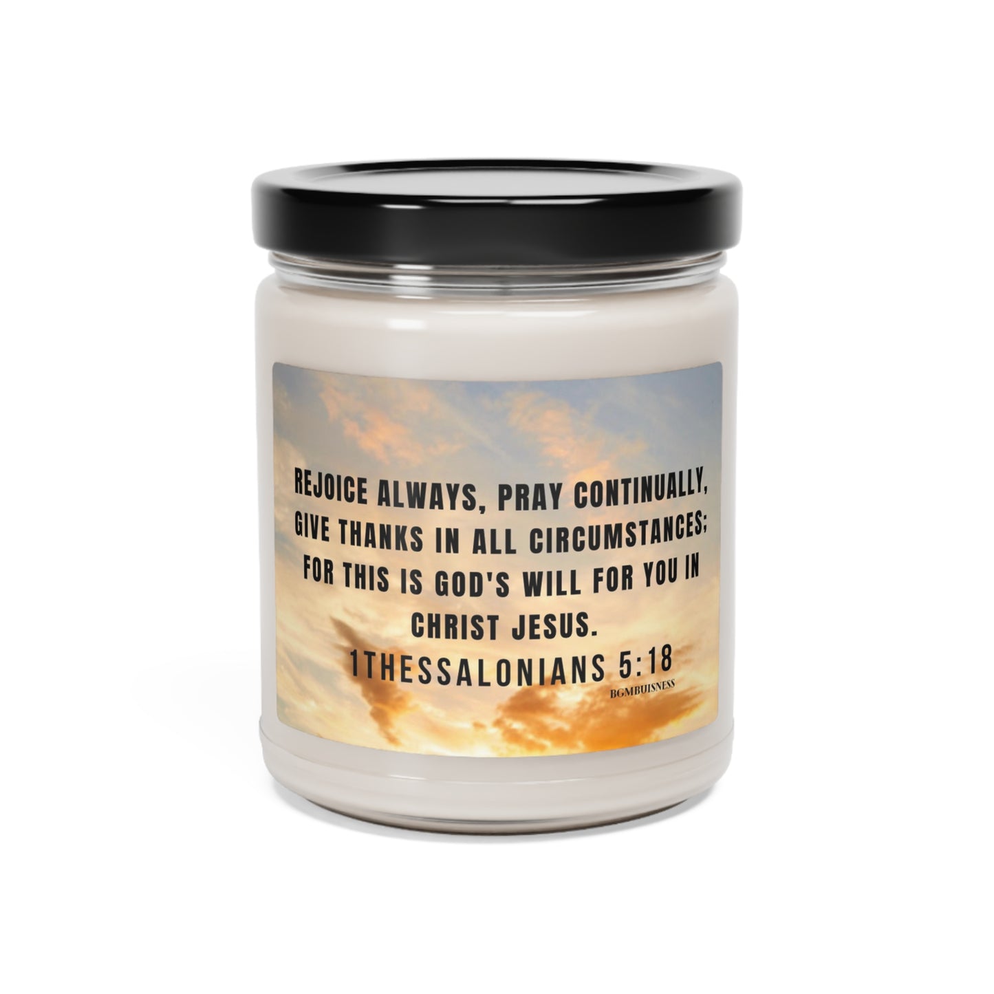 1 Thessalonians 5:18 Candle