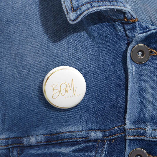 BGM Pin Logo Buttons