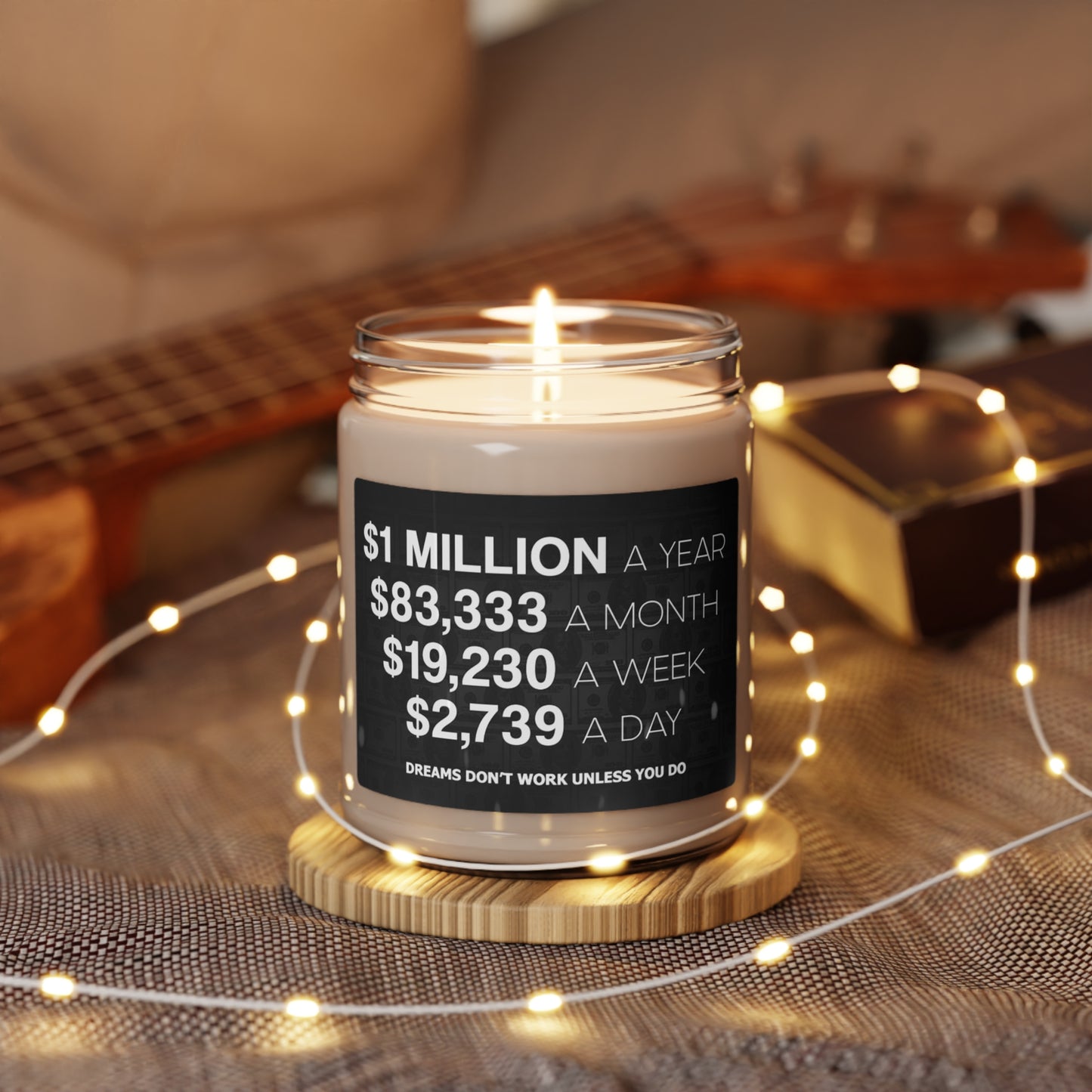 Millionaire In The Making Candle