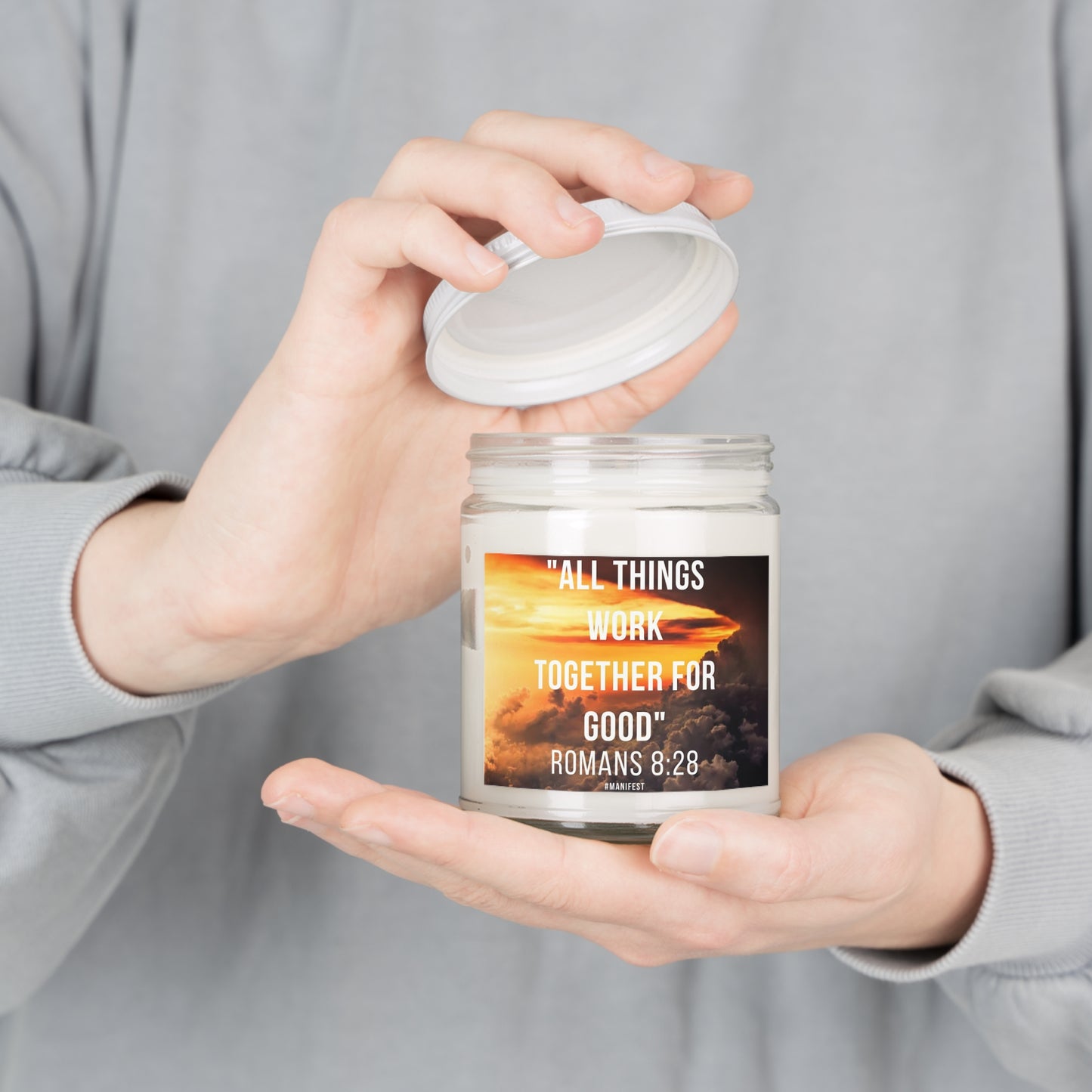 Romans 8:28 Scented Candle