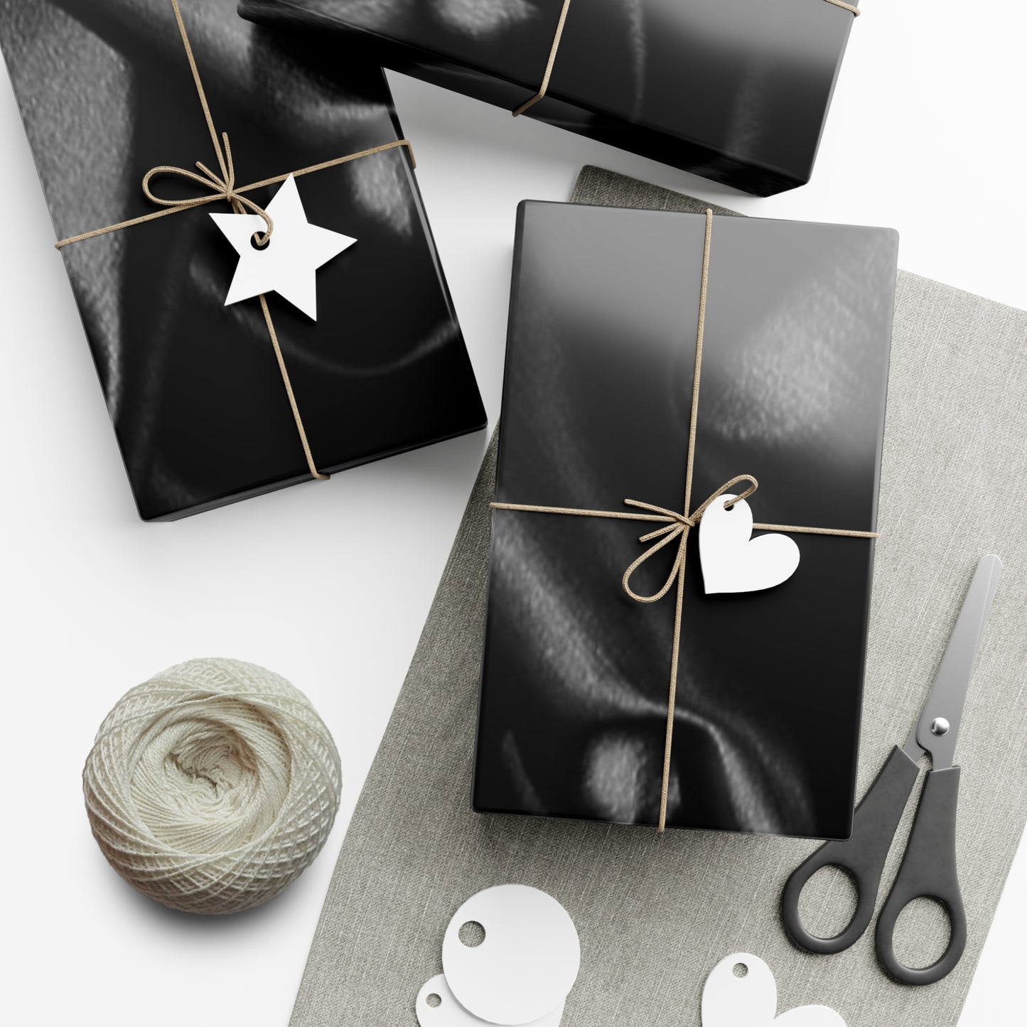 Black Silk Wrap Papers