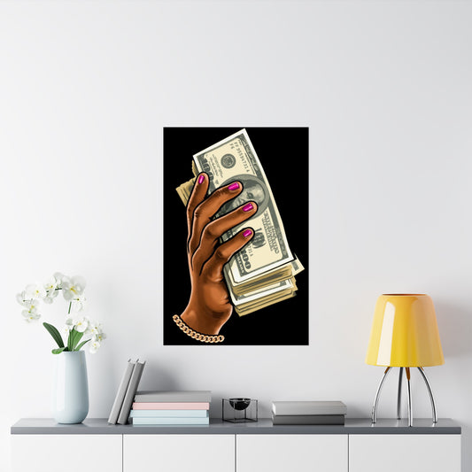 Female BGM Matte Vertical Poster