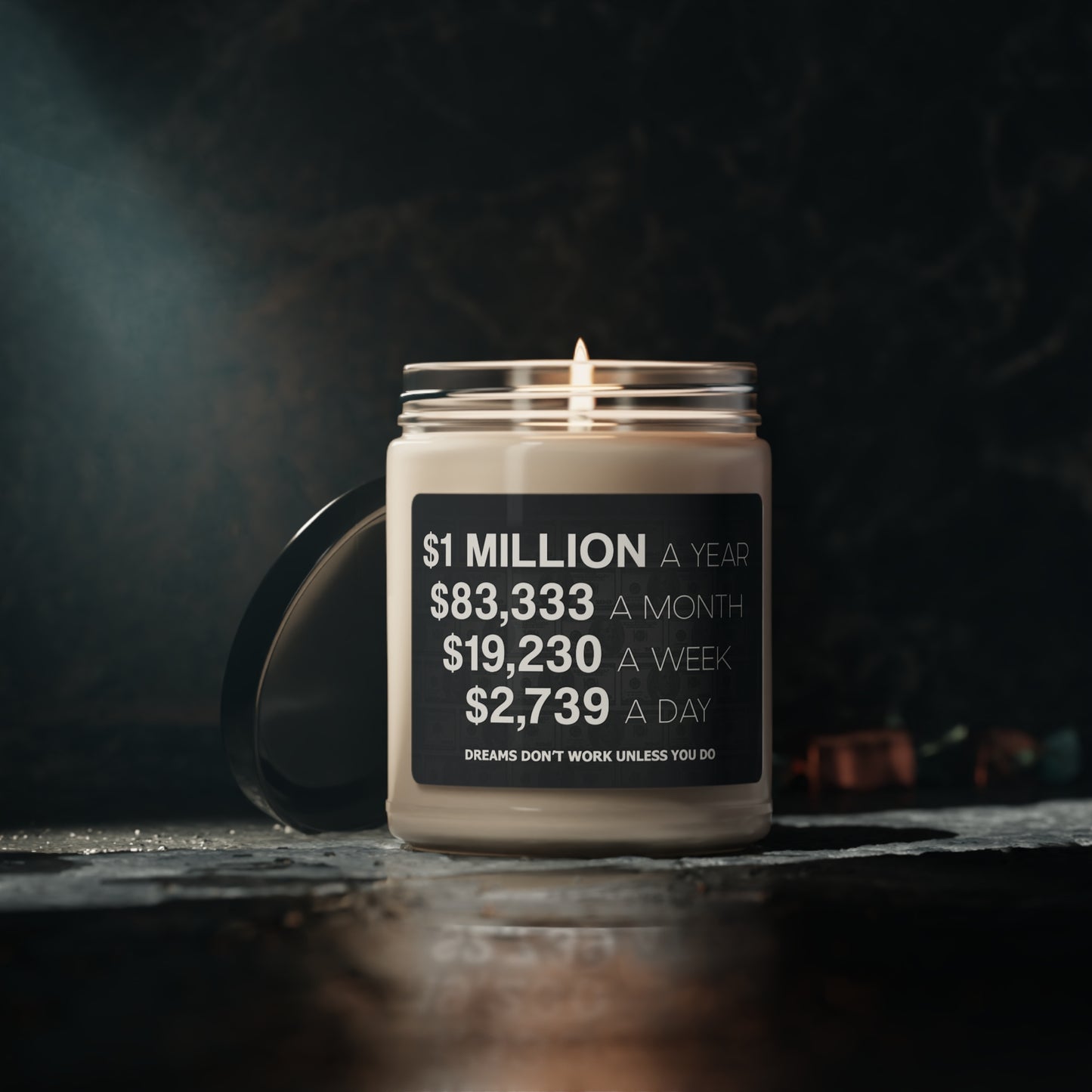 Millionaire In The Making Candle