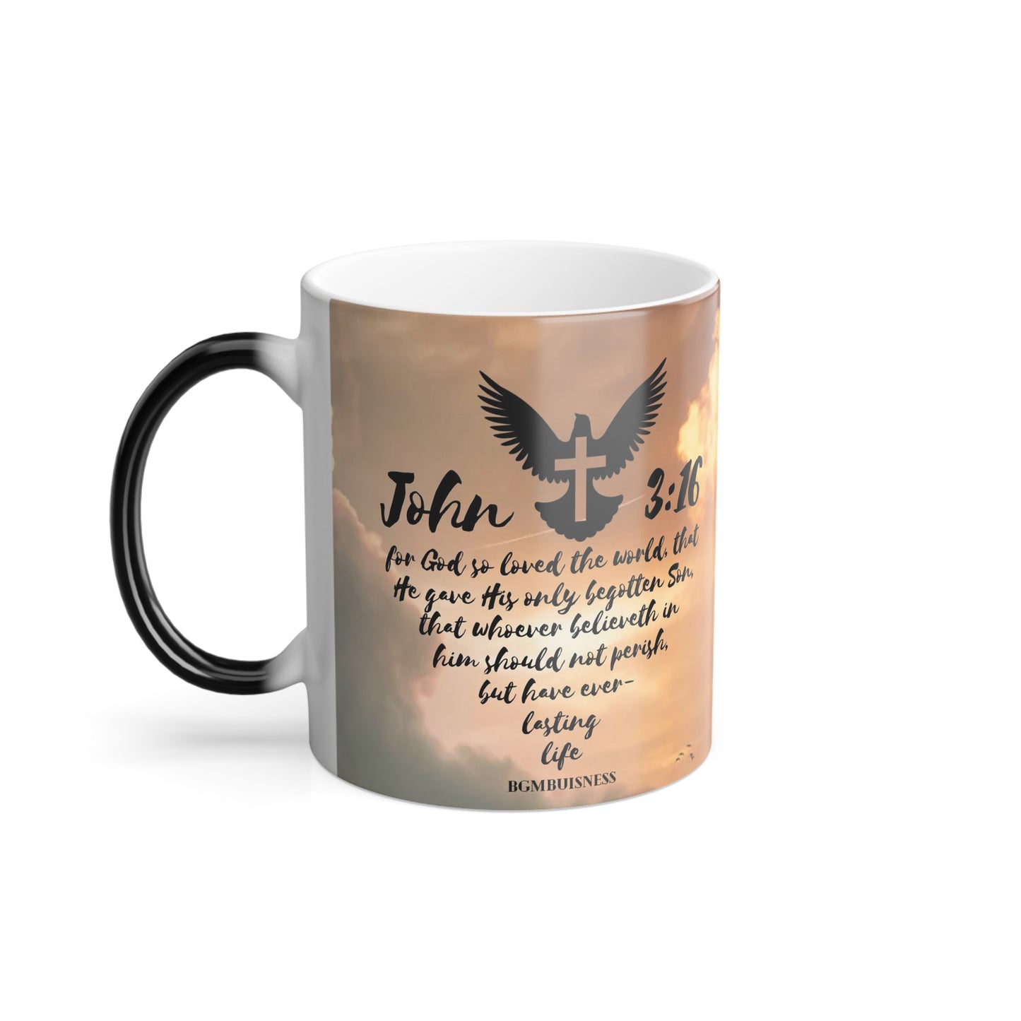 John 3:16 Color Morphing Mug, 11oz