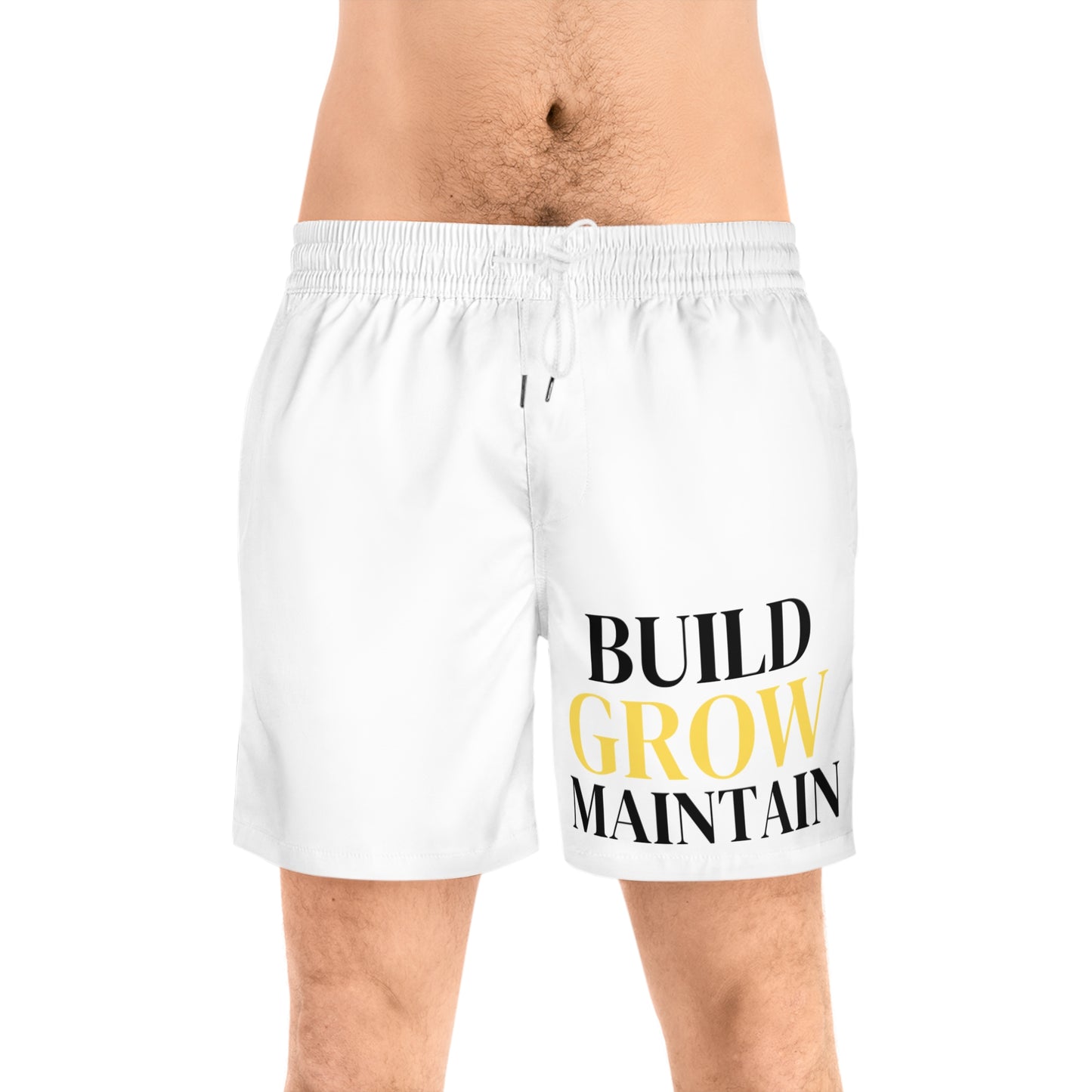Men's Mid-Length Swim Shorts (AOP)