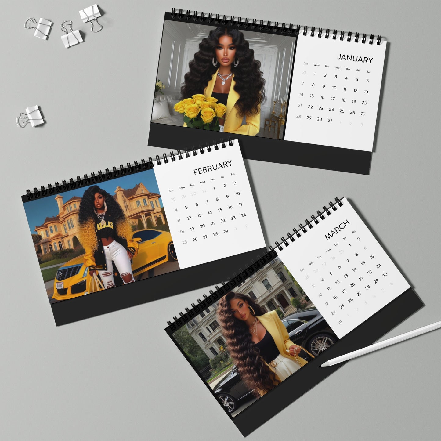 BGM-TGH Desktop Calendar (2024)