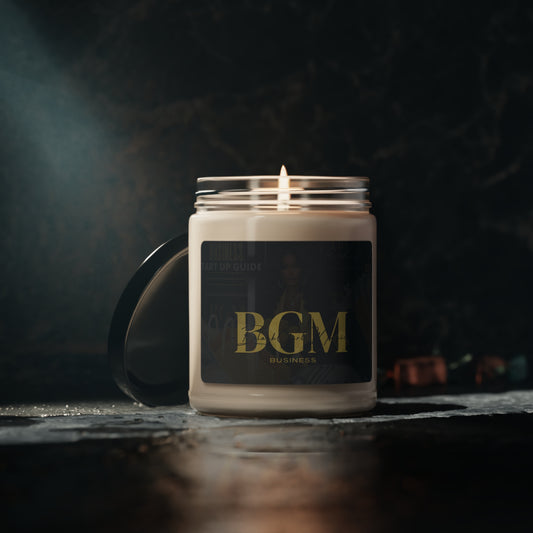 BGM Scented Soy Candle, 9oz