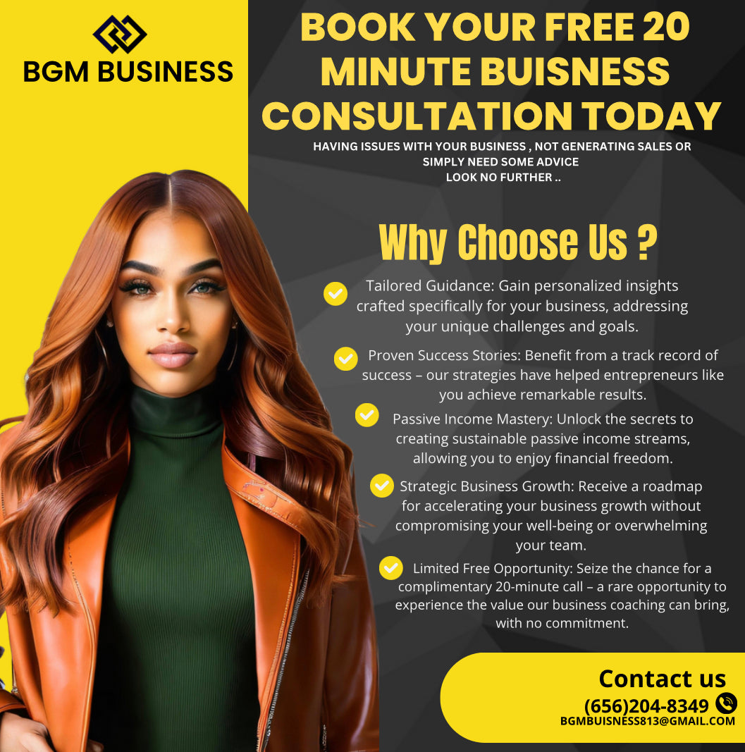 1-1 Business Consultation