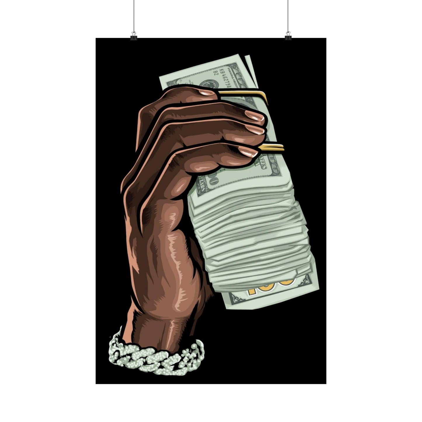 Men BGM Matte Vertical Poster