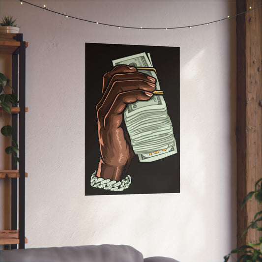 Men BGM Matte Vertical Poster