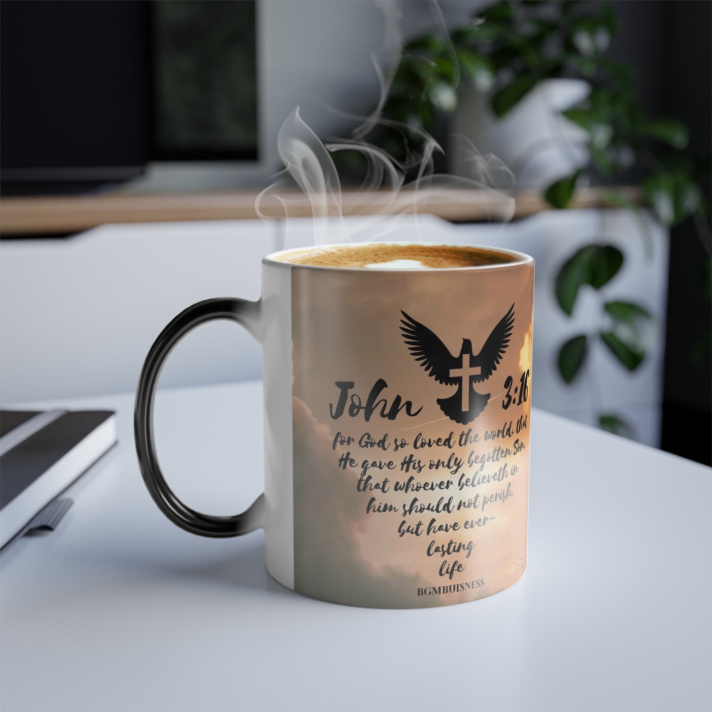 John 3:16 Color Morphing Mug, 11oz