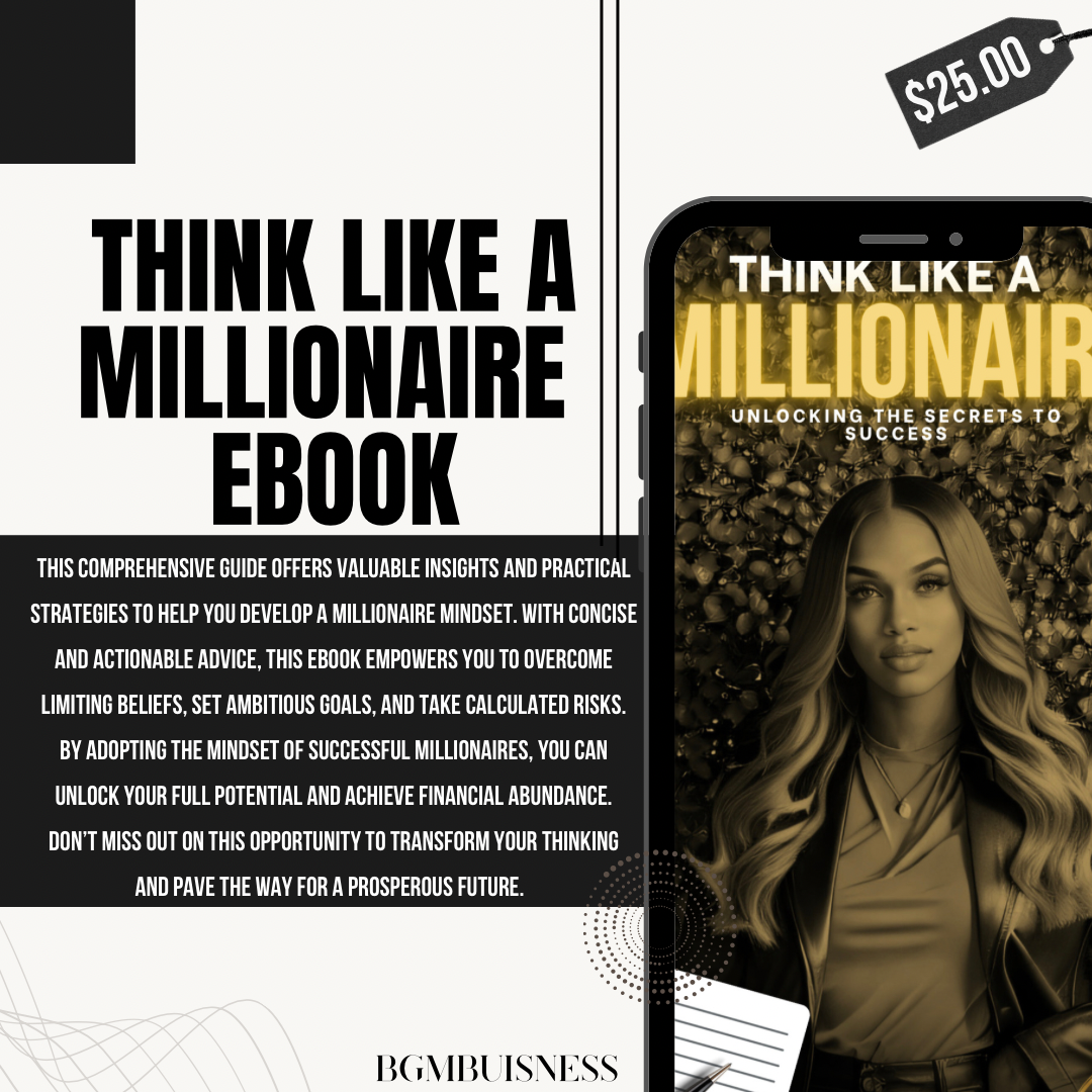THINK LIKE A MILLIONAIRE EBOOK