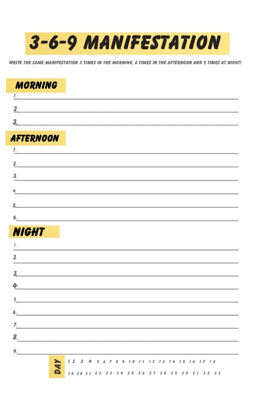 Manifestation Journal