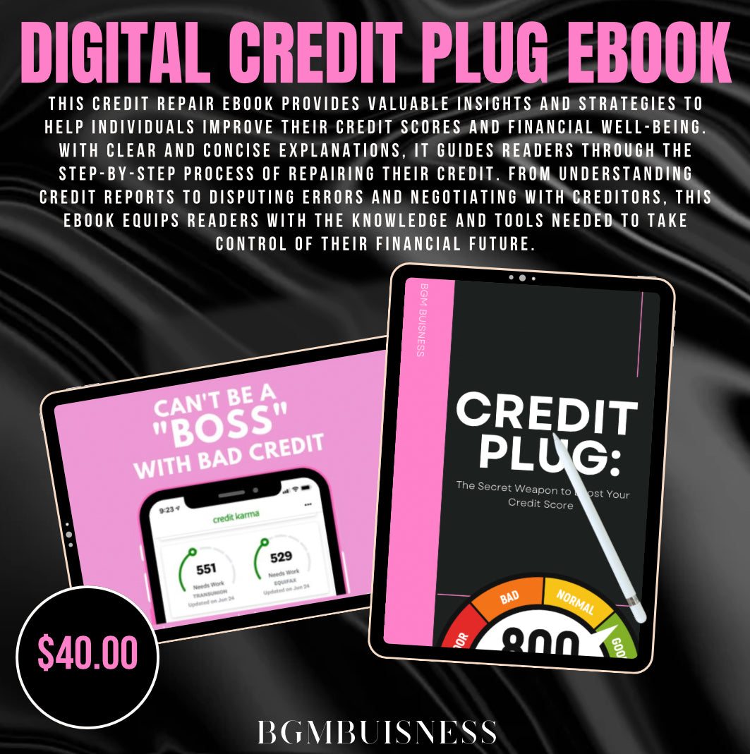Credit Plug : Diy Credit Repair Ebook