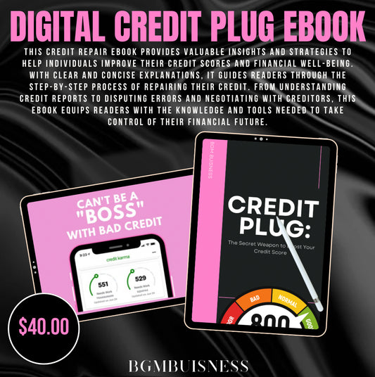 Credit Plug : Diy Credit Repair Ebook